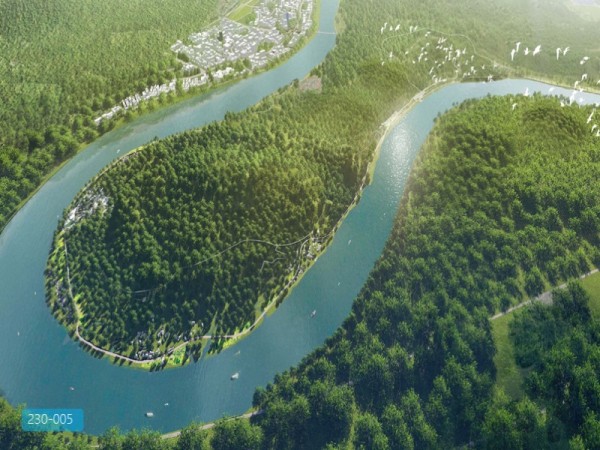 柳州莲花山风景区环江滨水旅游大道景观设计