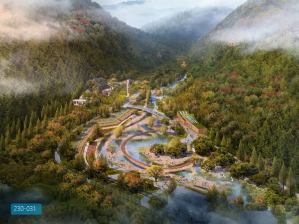 金华山双龙溪景区工程方案设计