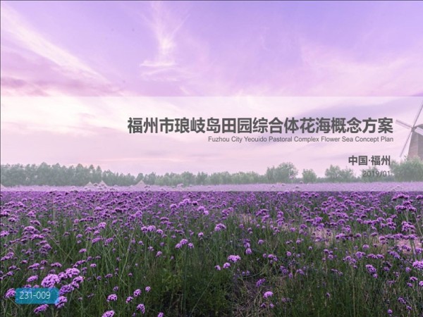 福建省福州市琅岐岛田园综合体花海概念规划