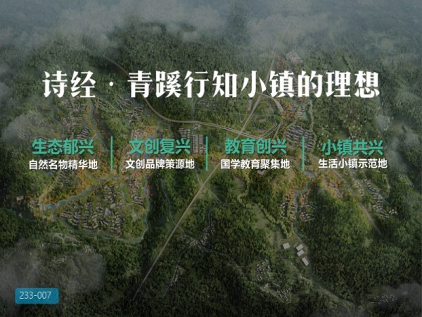 郑州新密青蹊行知研学小镇全景规划