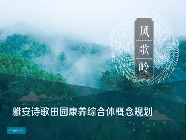 雅安诗歌田园康养综合体概念规划