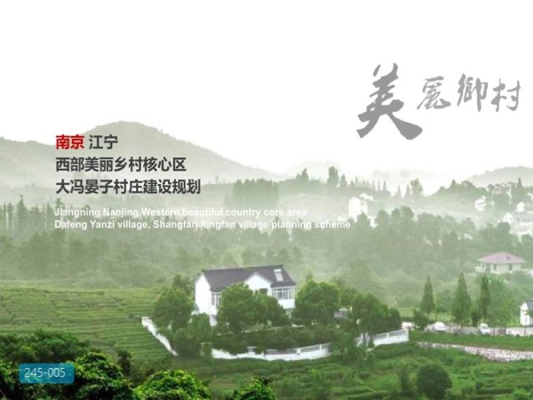 美丽乡村大冯晏子村庄改造规划