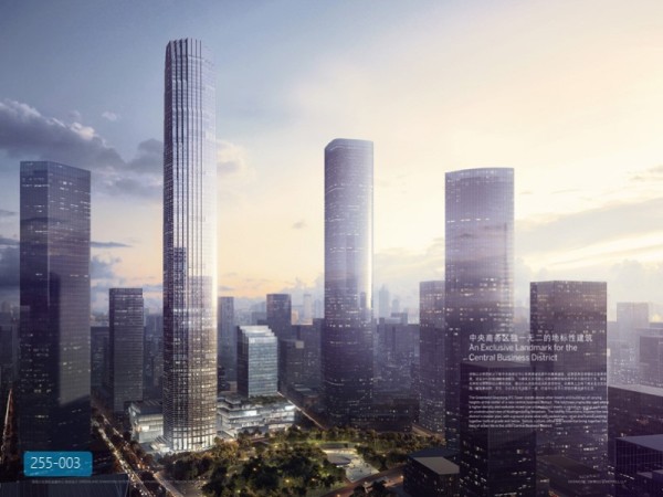 绿地济南国际金融中心超高层办公项目初步设计