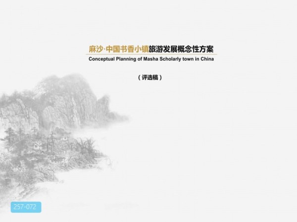 福建武夷书香小镇旅游发展概念性规划