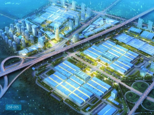 雨润西安农副产品全球采购中心详细规划设计