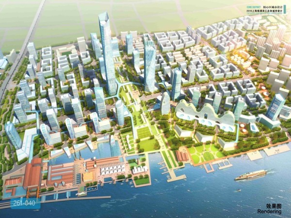 上海杨浦滨江总体城市设计