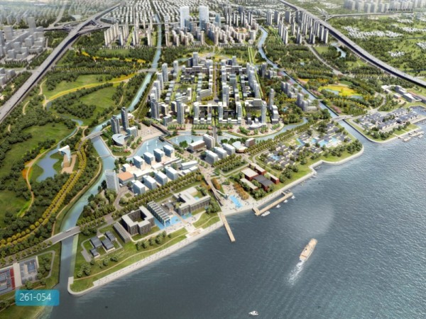 上海三林滨江南片区城市设计