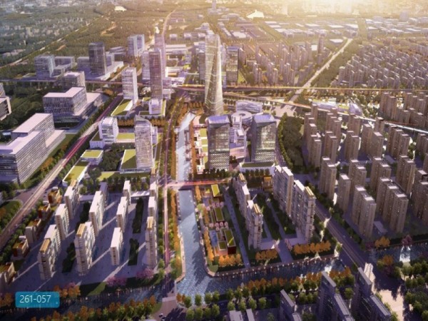 金茂宁南国际新城总体规划城市设计