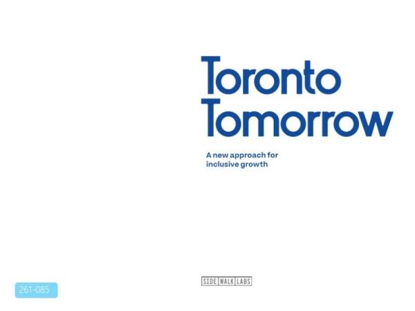 SIDEWALK LABS 智慧城市总体草案卷3-THE URBAN INNOVATIONS