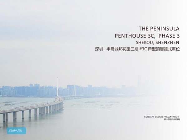 深圳半岛城邦花园顶层复式深化方案