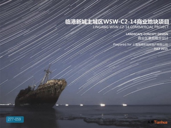临港地块商业区景观概念设计