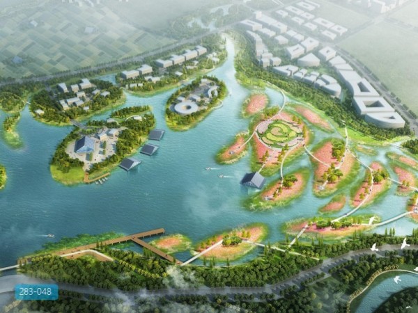 常德阳明湖公园景观方案设计