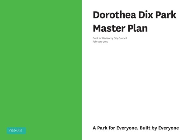 英-DOROTHEA DIX PARK MASTER PLAN