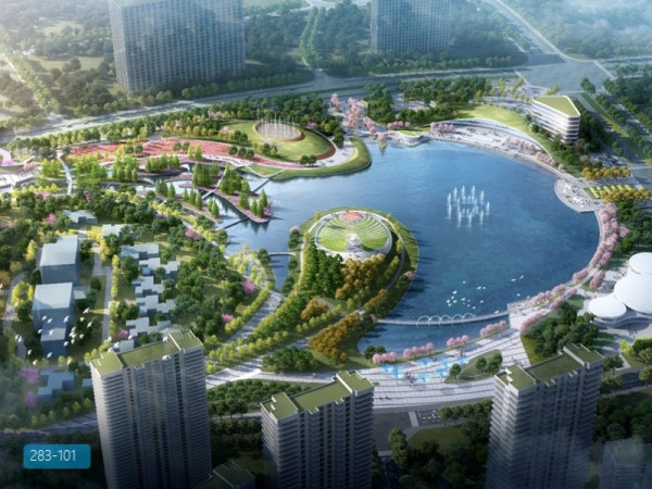 上饶市北湖中央公园景观设计