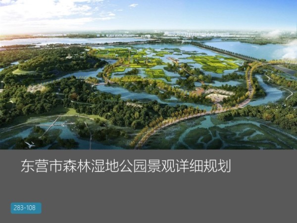 东营市森林湿地公园景观详细规划