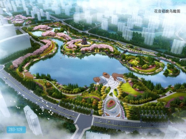 贵阳花溪湖景观概念设计