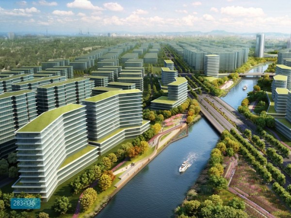 杭州高新区北塘河畔滨水景观规划设计