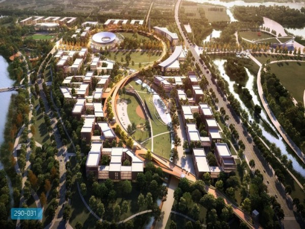 康复大学校园总体规划及建筑设计方案