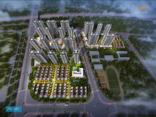 金科广西五象新区184亩地块建筑设计