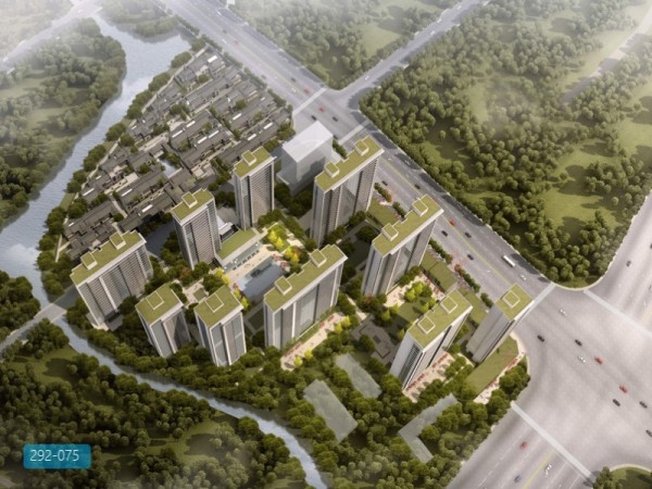 嘉兴16009地块中铁项目规划建筑设计