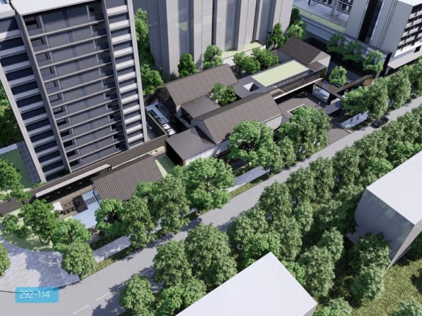 杨浦核心区国际社区B2-01地块住宅项目建筑设计