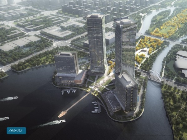 郑州空港双鹤湖酒店建筑设计
