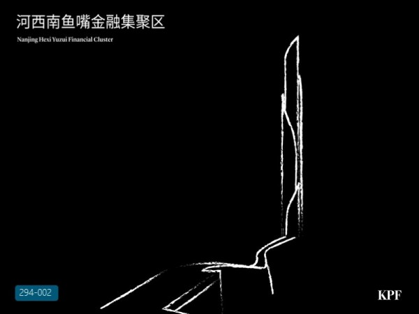 南京河西南鱼嘴金融集聚区建筑方案设计