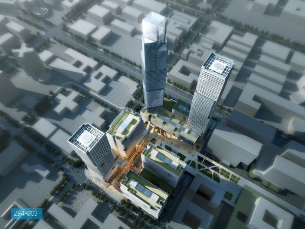深圳南山高新技术产业园区企业总部高层建筑方案设计