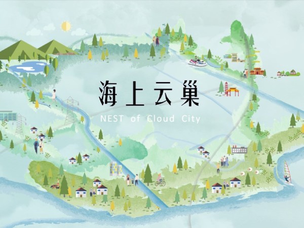 上海市松江新城绿环概念规划方案